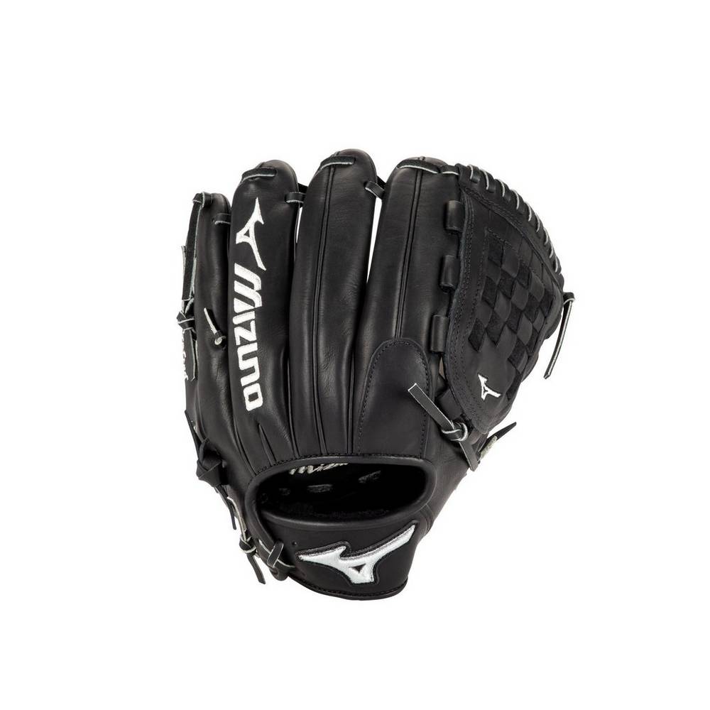 Luva Baseball Mizuno Pro Corey Kluber 12" - Homem - Pretas/Prateadas - HDTIX7052